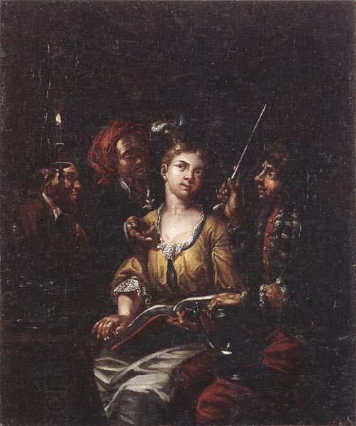 Matthys Naiveu The procuress oil painting picture